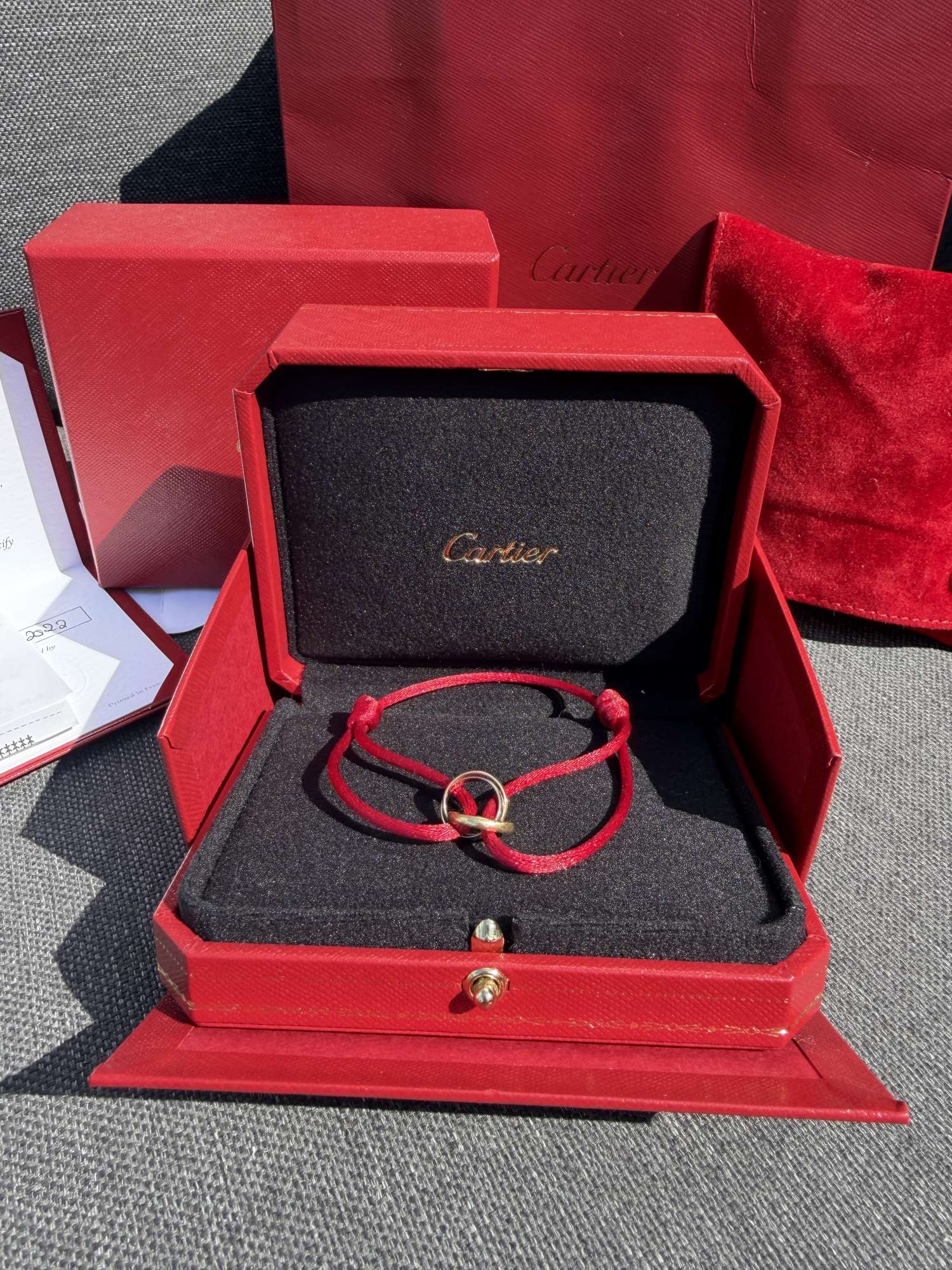 Cartier trinity náramok