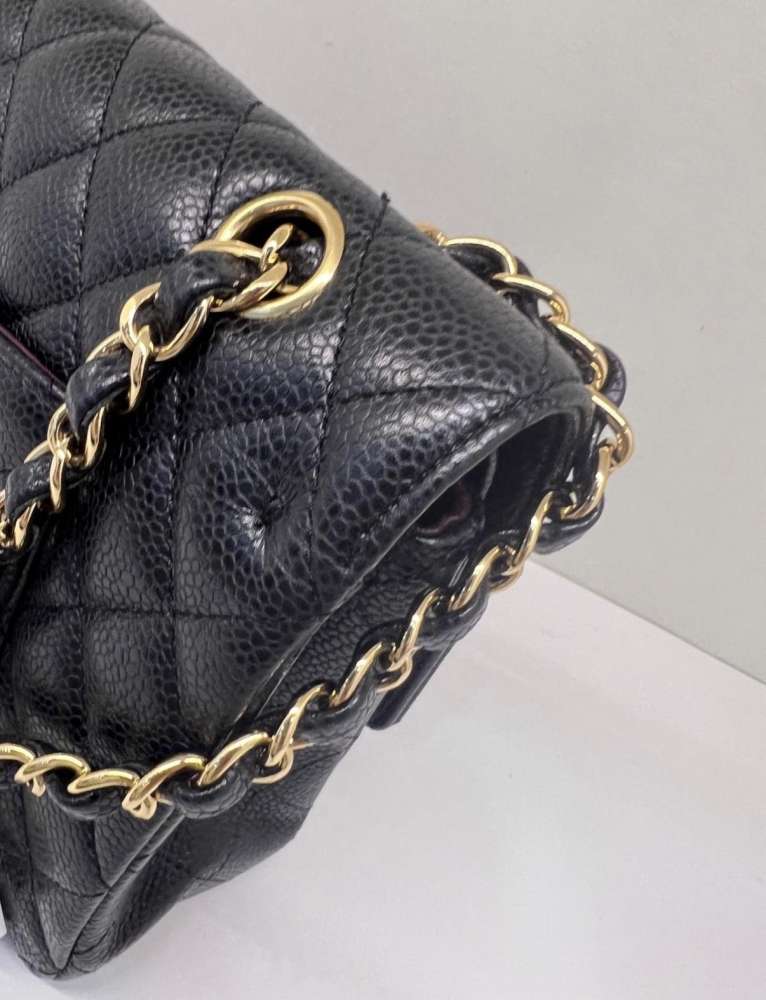 Chanel Double Flap Caviar