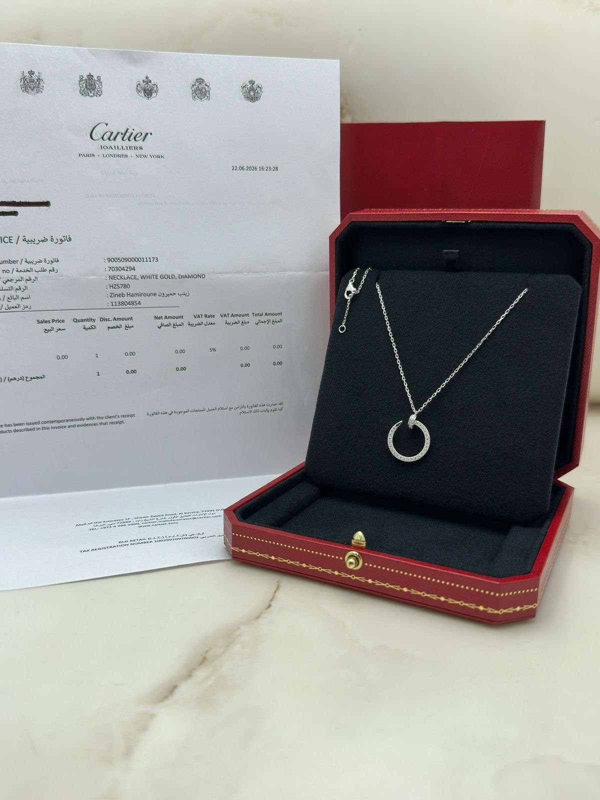 Cartier Juste un clou nahrdelnik