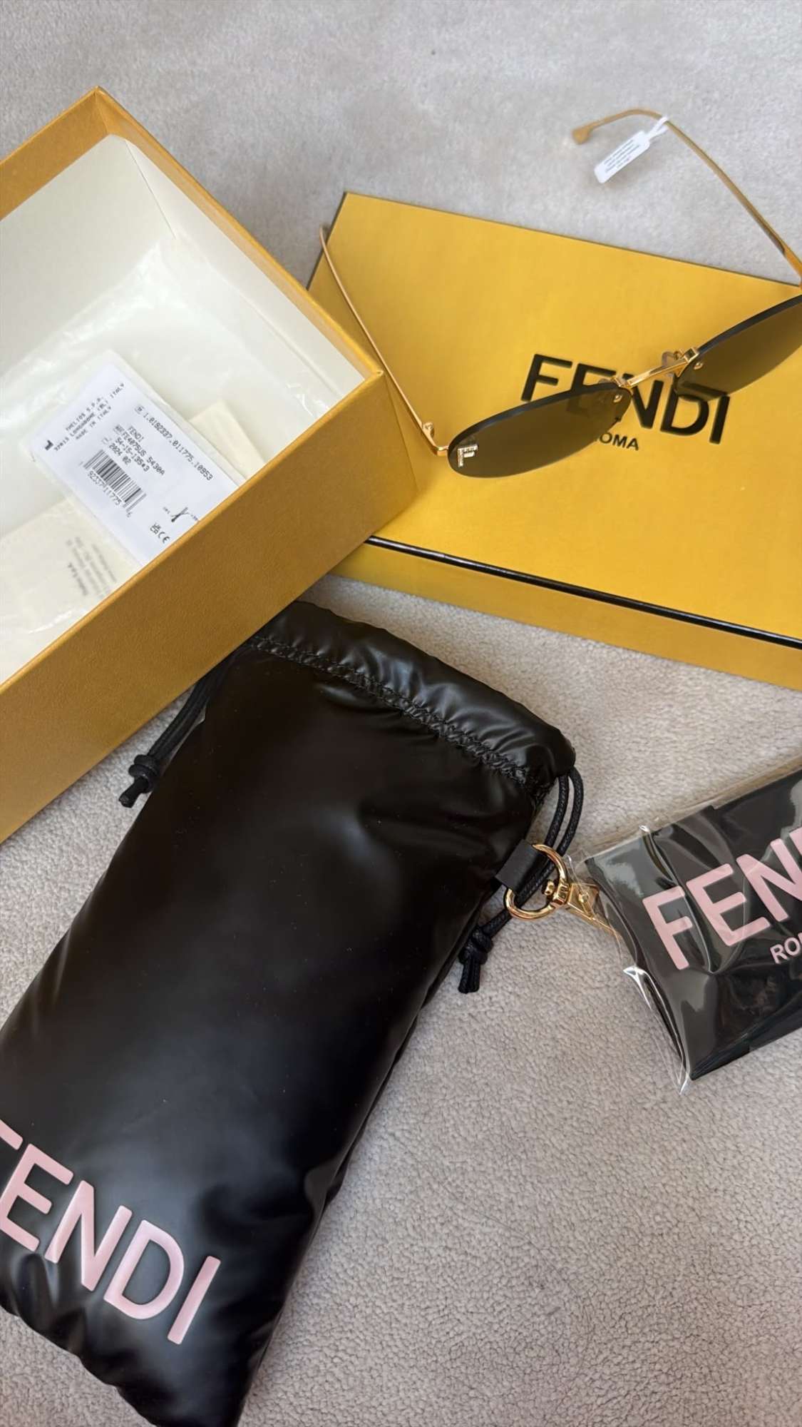 Nové  fendi okuliare