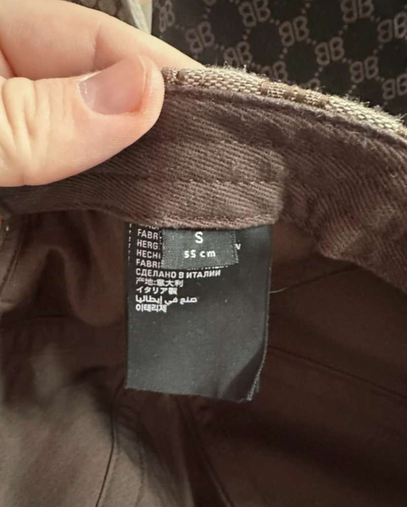 Gucci Balenciaga šiltovka