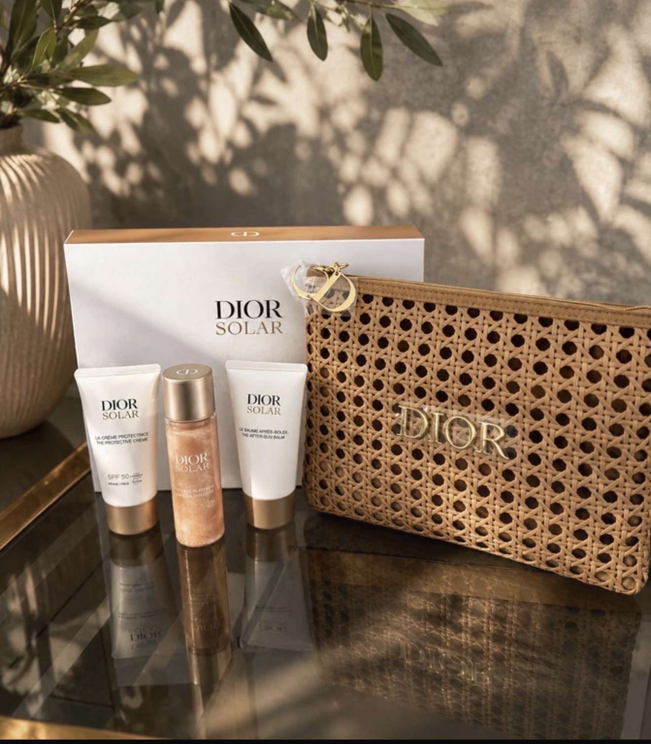 Dior solar s produktami