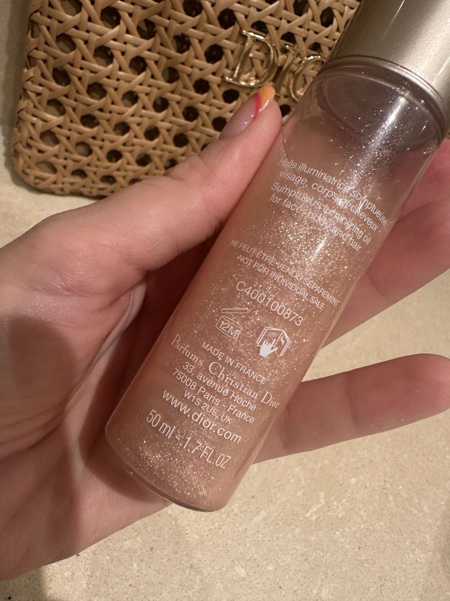 Dior trblietavy olej