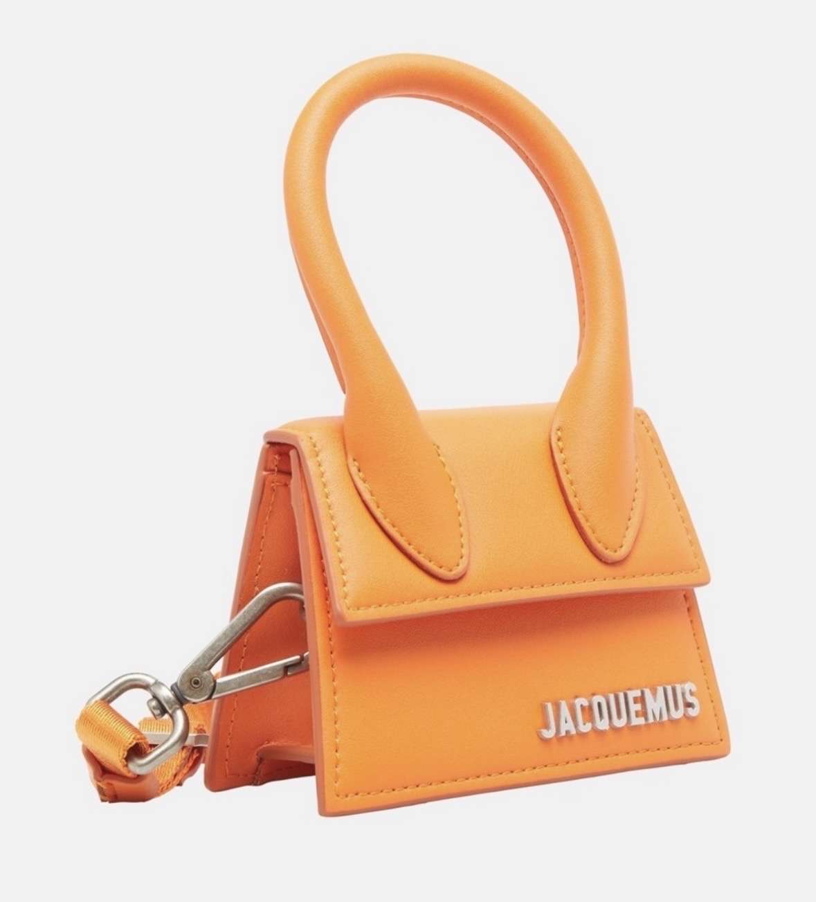 Oranzova kabelka Jacquemus Le Chiquito leather tote bag