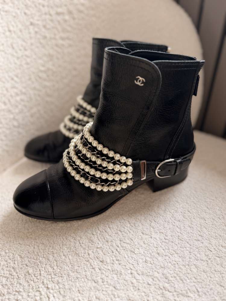 Chanel ankle boots