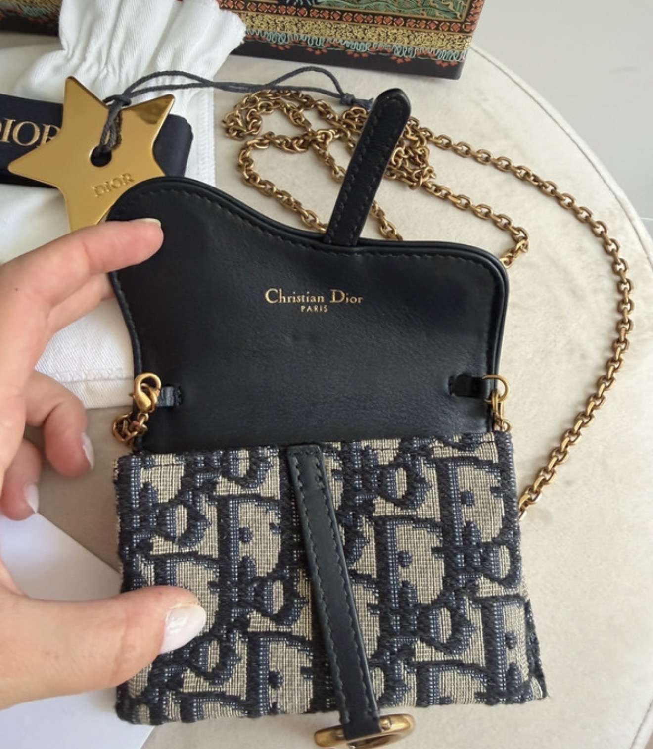 Dior mincovnik clutch