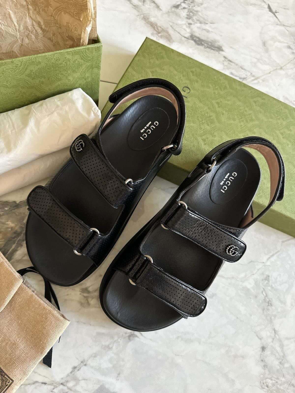 Gucci dámske kožené sandálky veľkosť 39