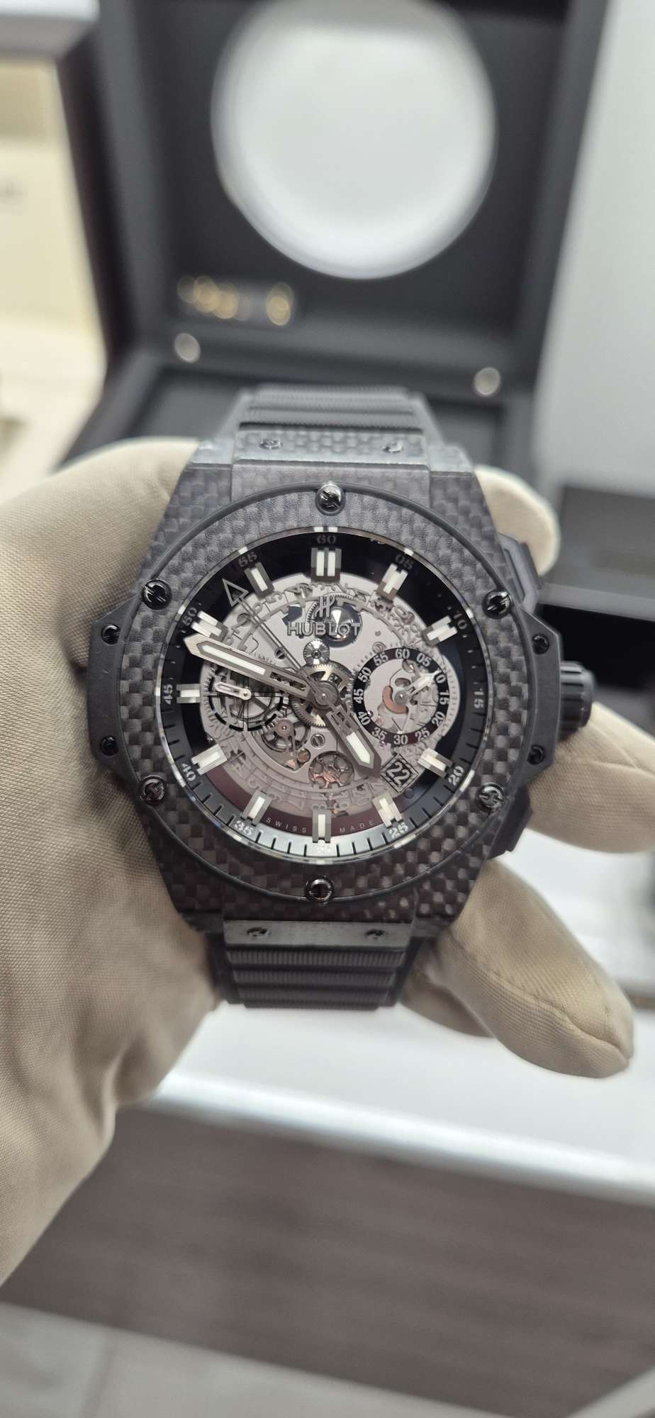Hublot King Power Unico All Carbon