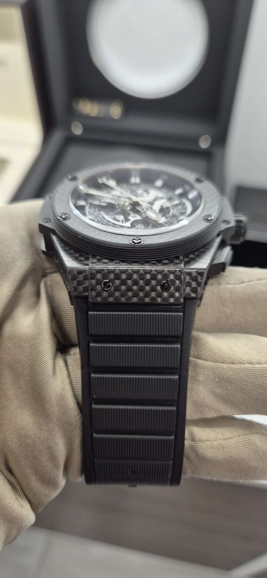 Hublot King Power Unico All Carbon