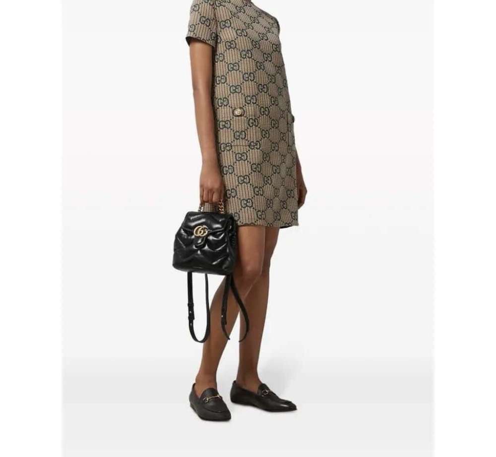 Gucci marmont kožený ruksak