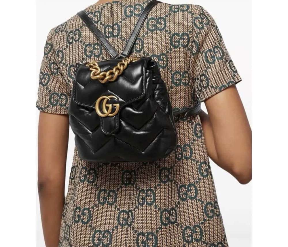 Gucci marmont kožený ruksak