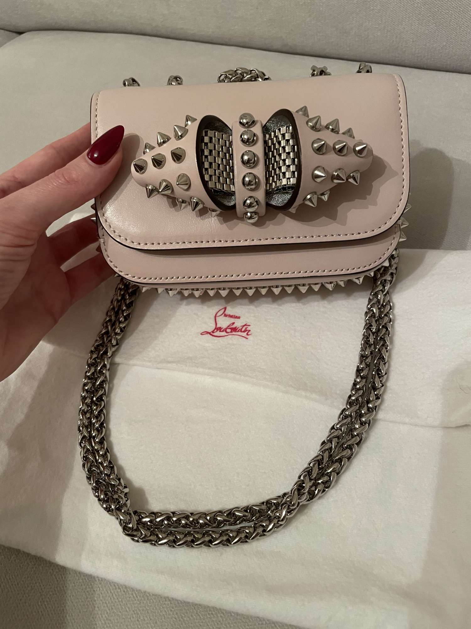Christian Louboutin Sweet charity mini bag