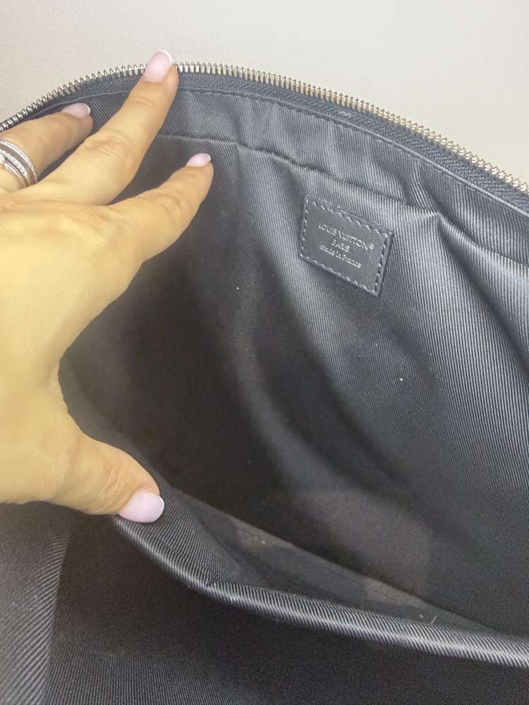 Louis Vuitton Porte-Documents Voyage — Damier Infini Leather 🖤