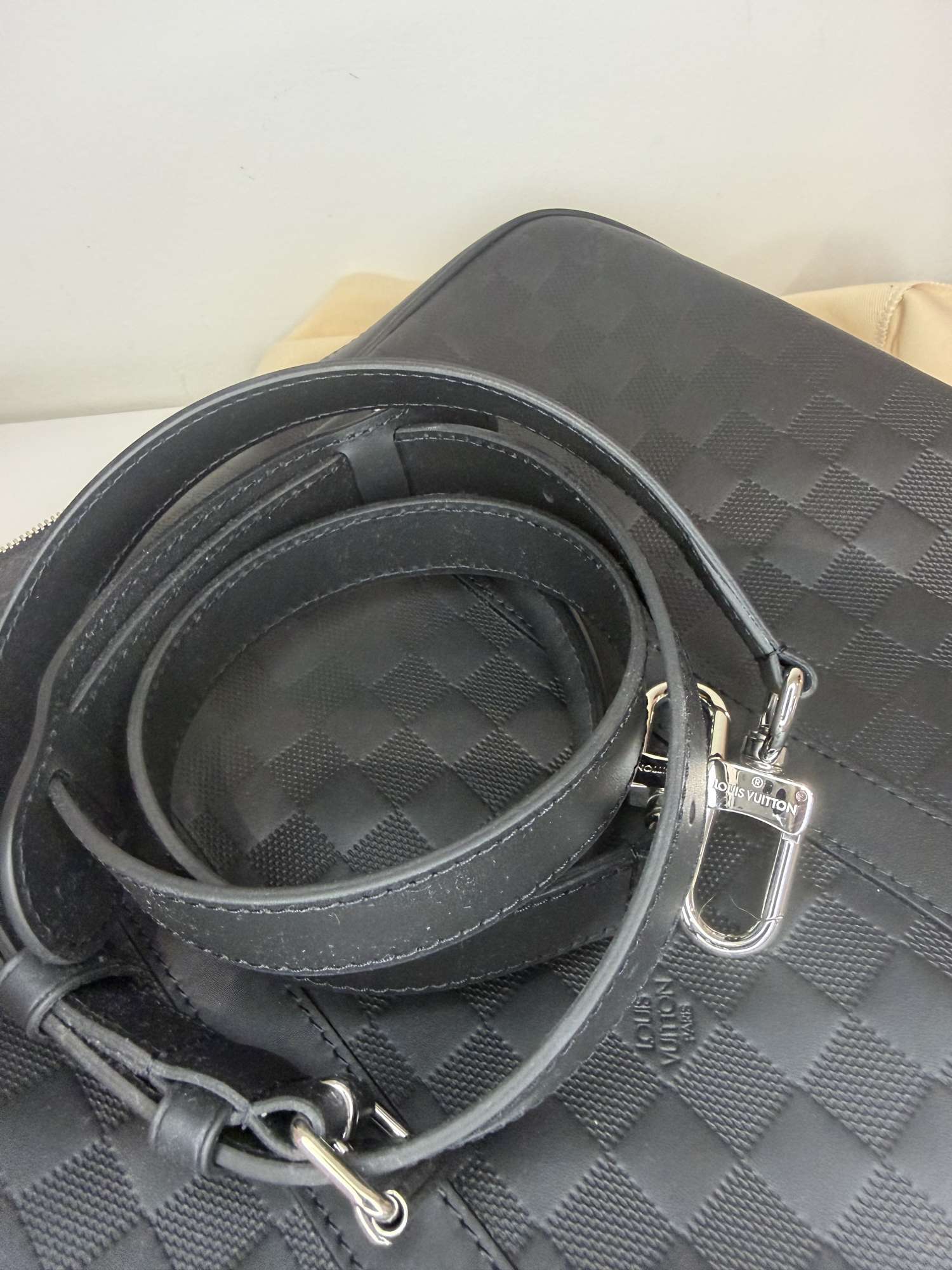 Louis Vuitton Porte-Documents Voyage — Damier Infini Leather 🖤