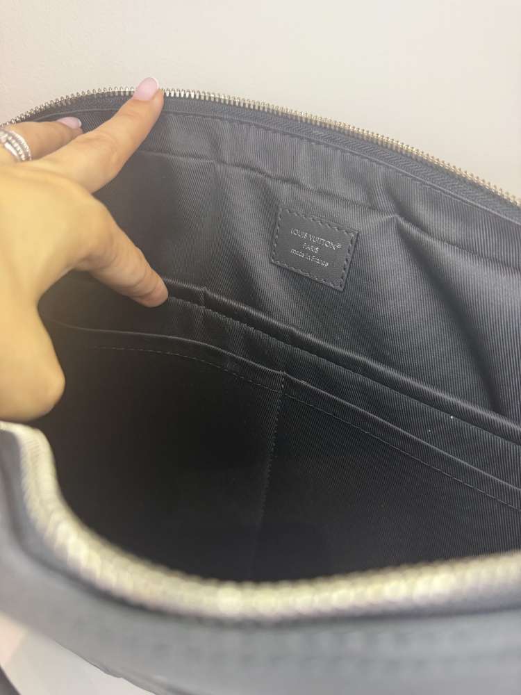 Louis Vuitton Porte-Documents Voyage — Damier Infini Leather 🖤