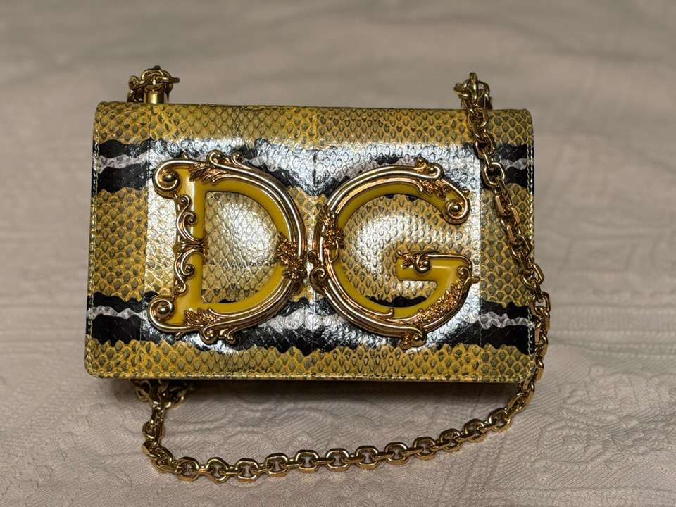 Dolce &Gabbana python bag