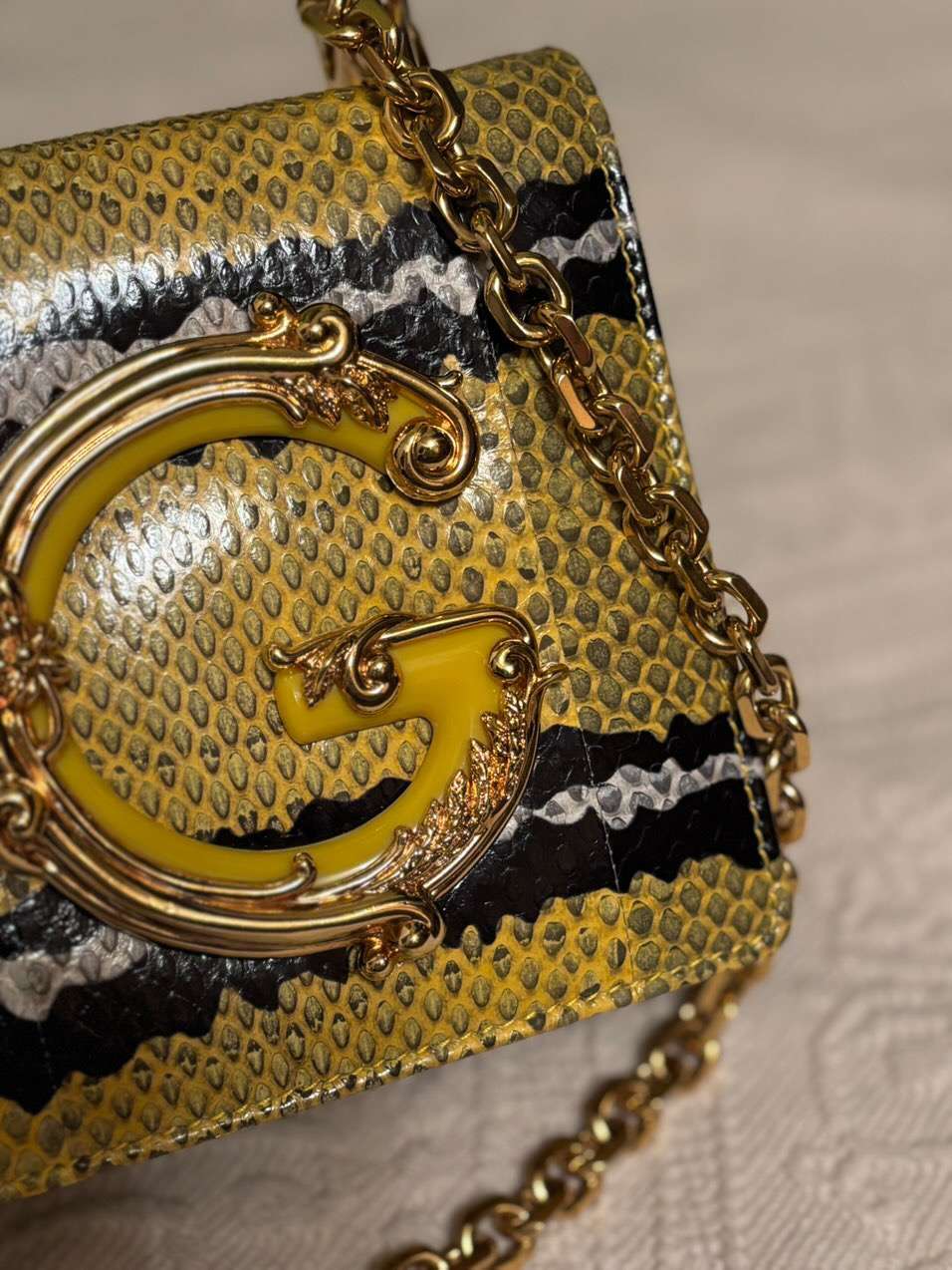 Dolce &Gabbana python bag