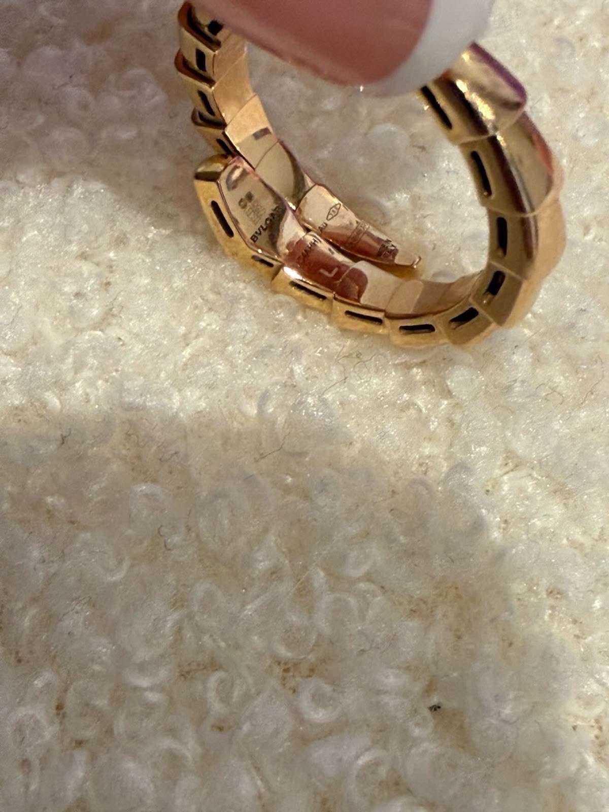 Bvlgari serpenti prsteň
