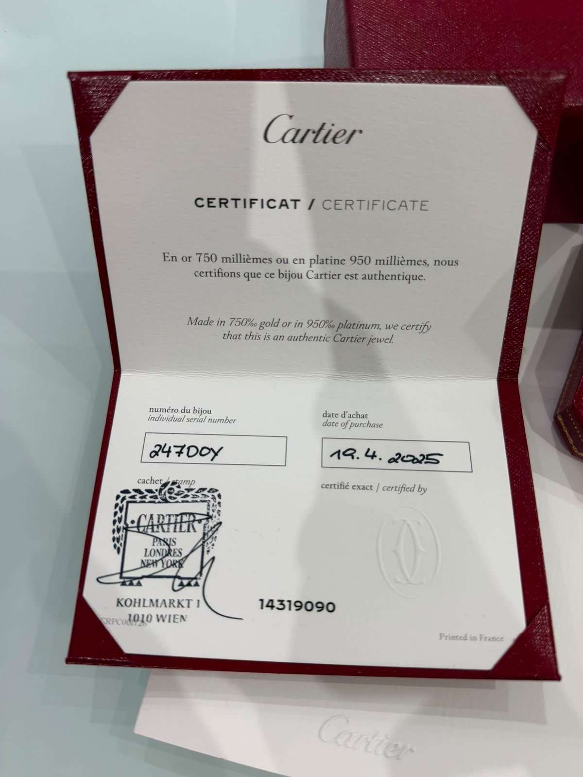 Cartier love