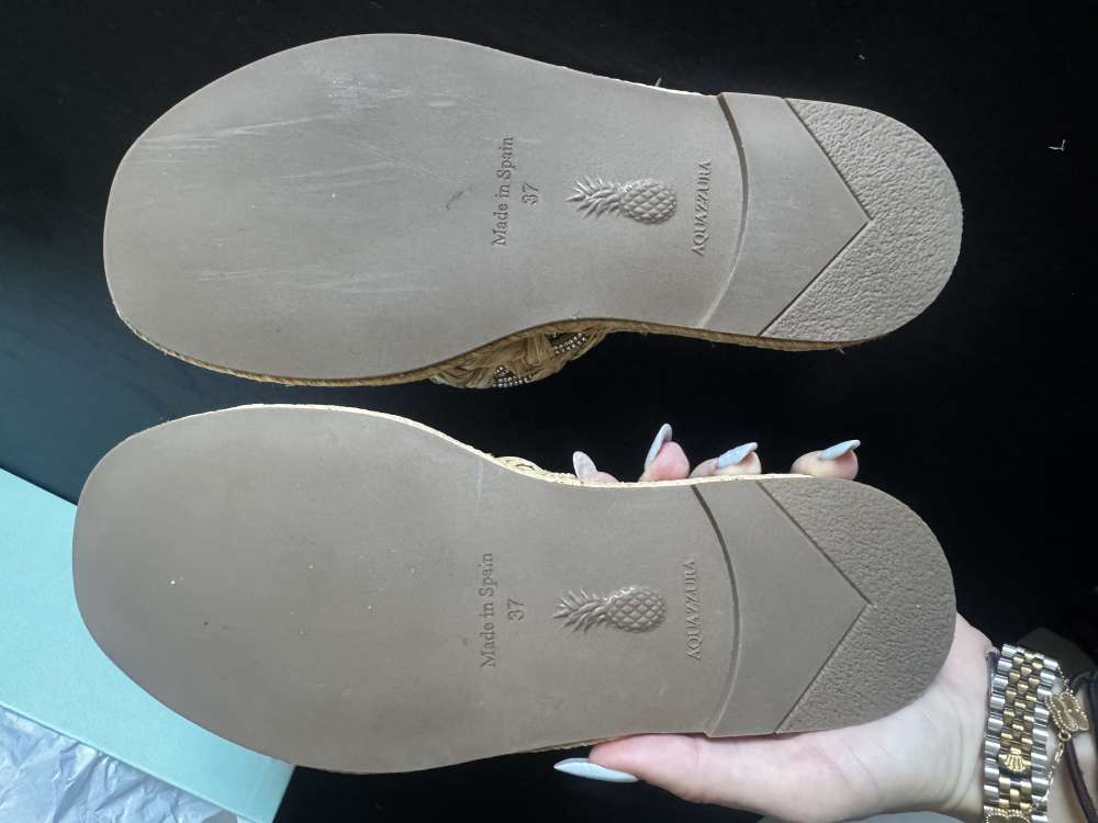 Aquazzura flip flops