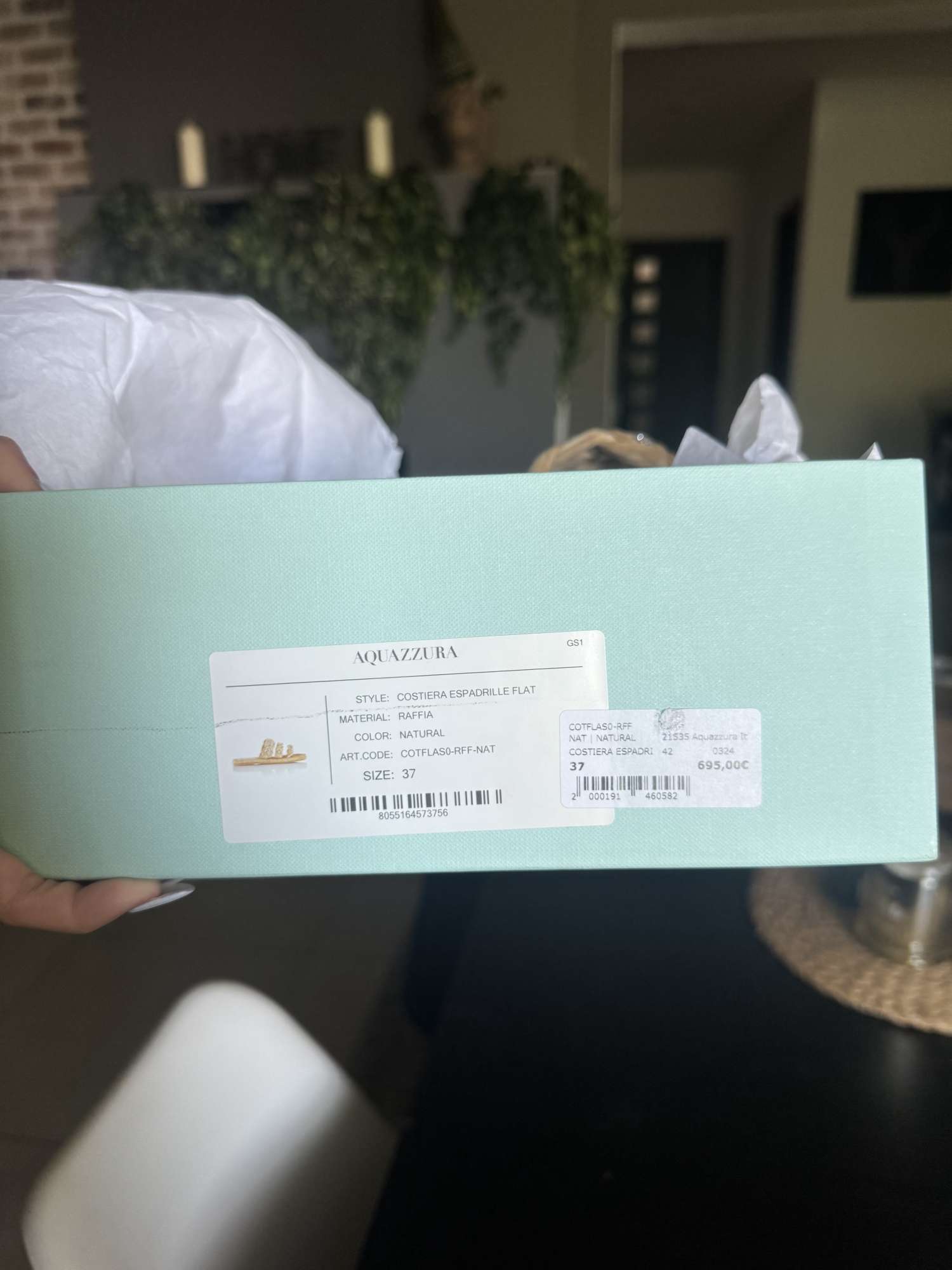 Aquazzura flip flops