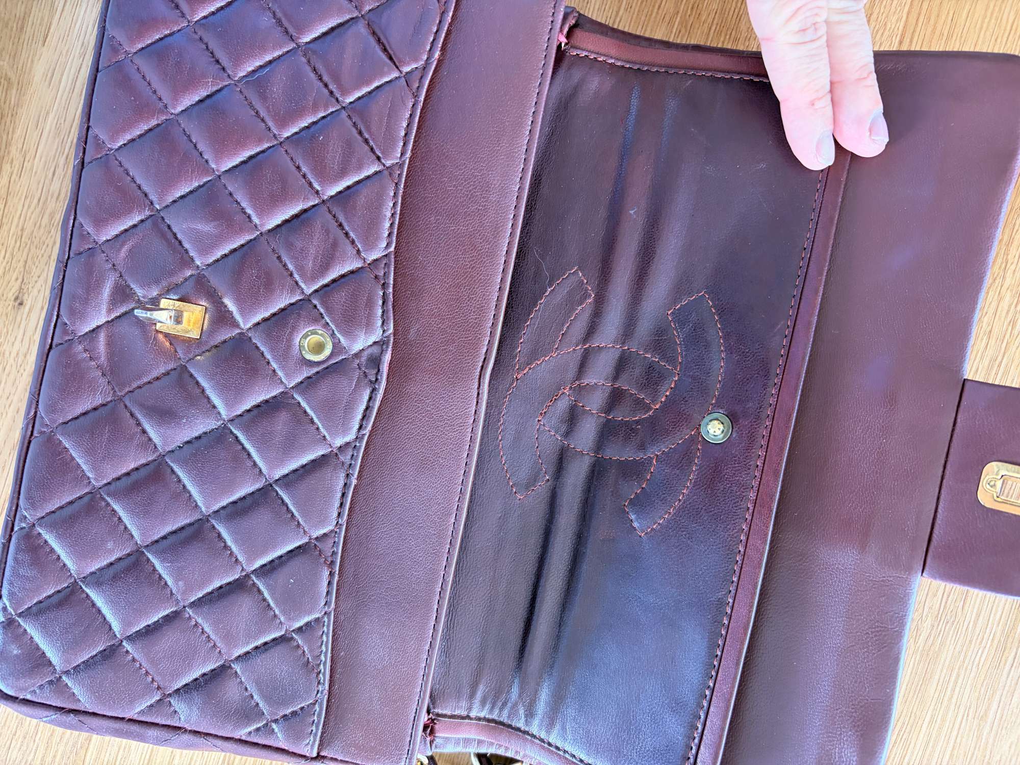 Vintage chanel classic flap