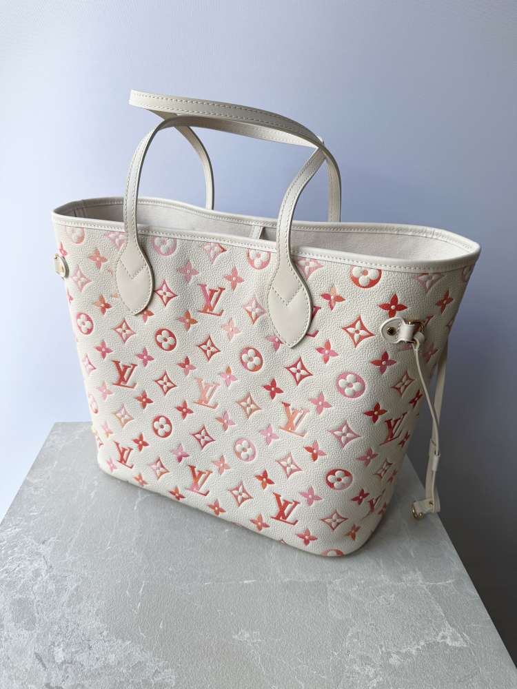 LOUIS VUITTON Neverfull MM Sunrise Aquarelle kabelka taška