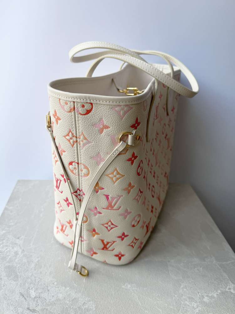 LOUIS VUITTON Neverfull MM Sunrise Aquarelle kabelka taška