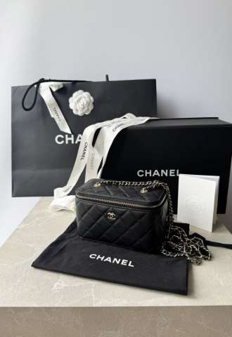 https://vipluxury.sk/CHANEL Vanity GHW Caviar Black kabelka taška