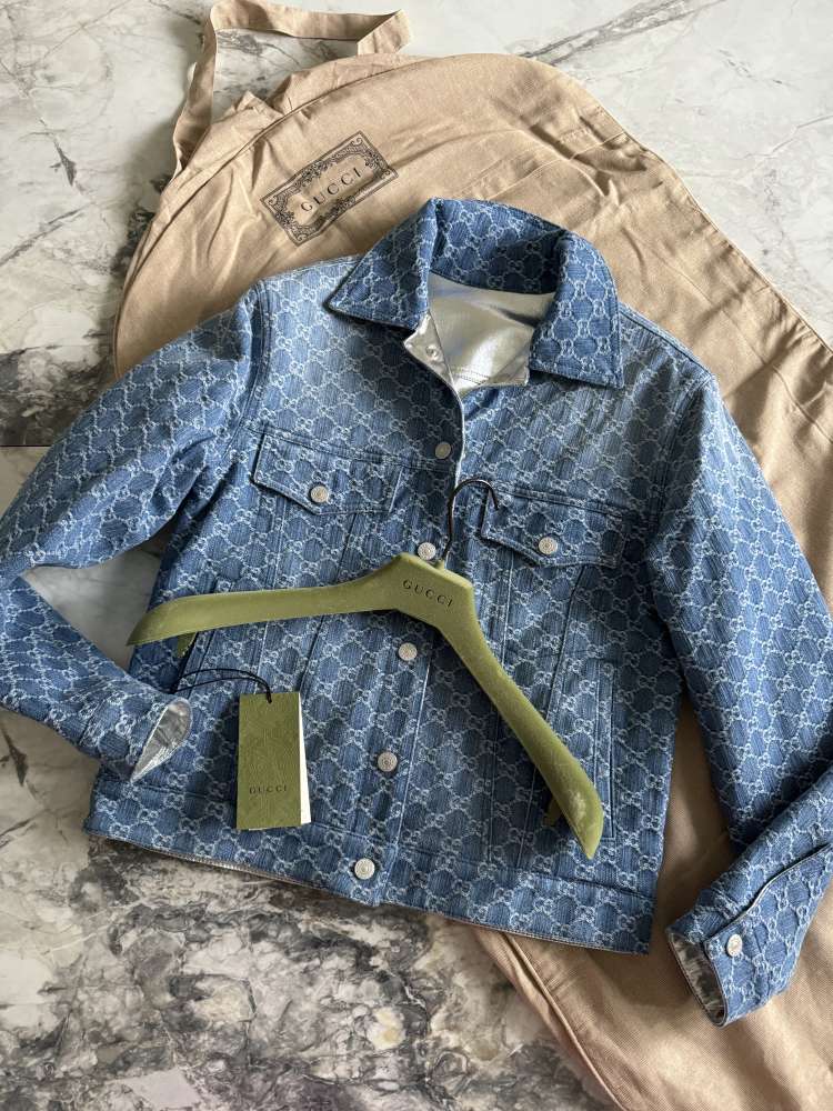 Gucci dámska obojstranná denim bunda