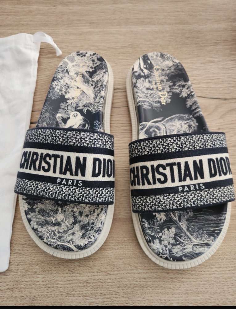 Christian Dior šľapky