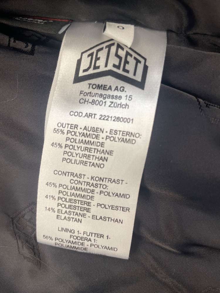Jet set lyžiarsky overal xs