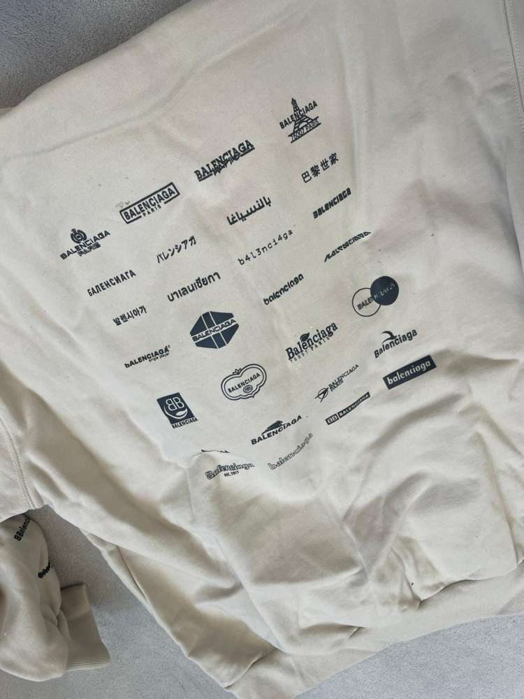 Balenciaga uni oversize mikina xs