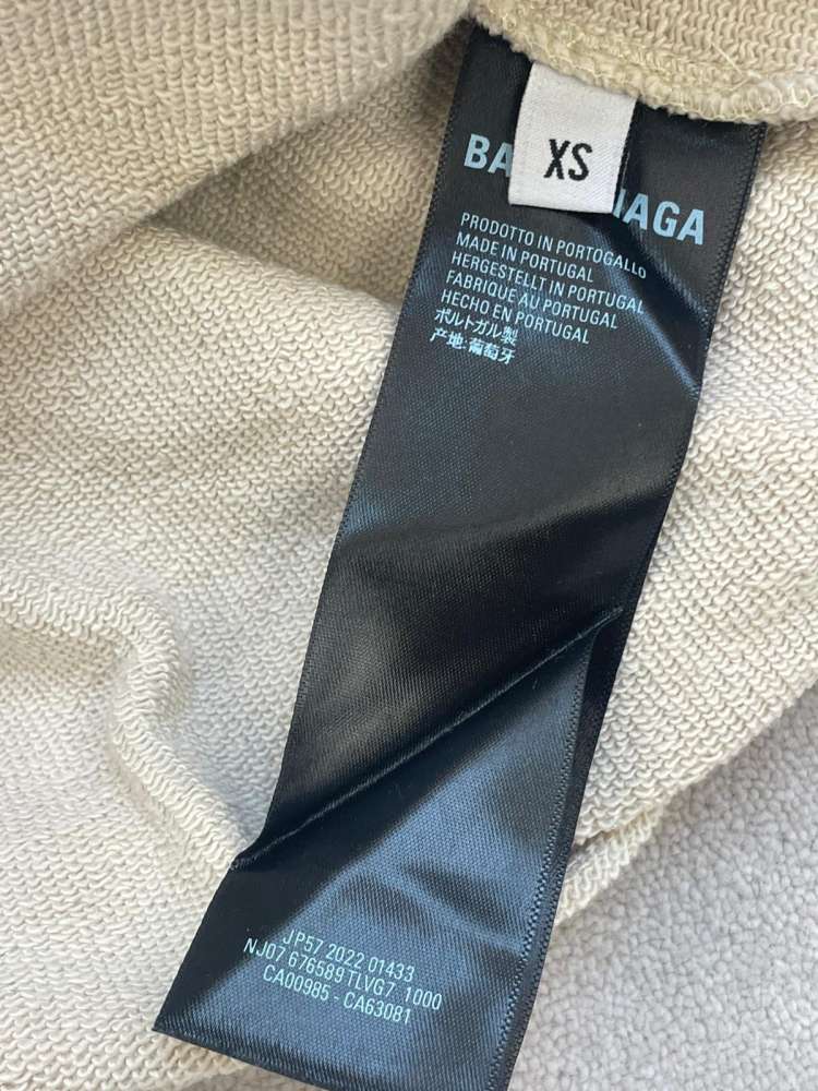 Balenciaga uni oversize mikina xs