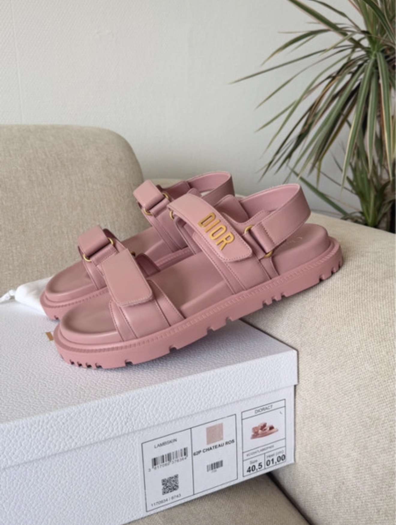 Dior sandalky