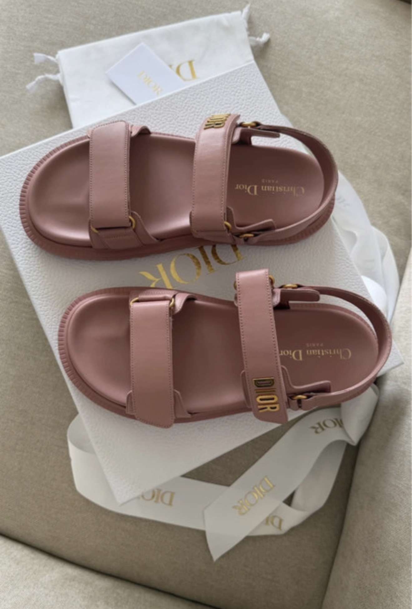 Dior sandalky