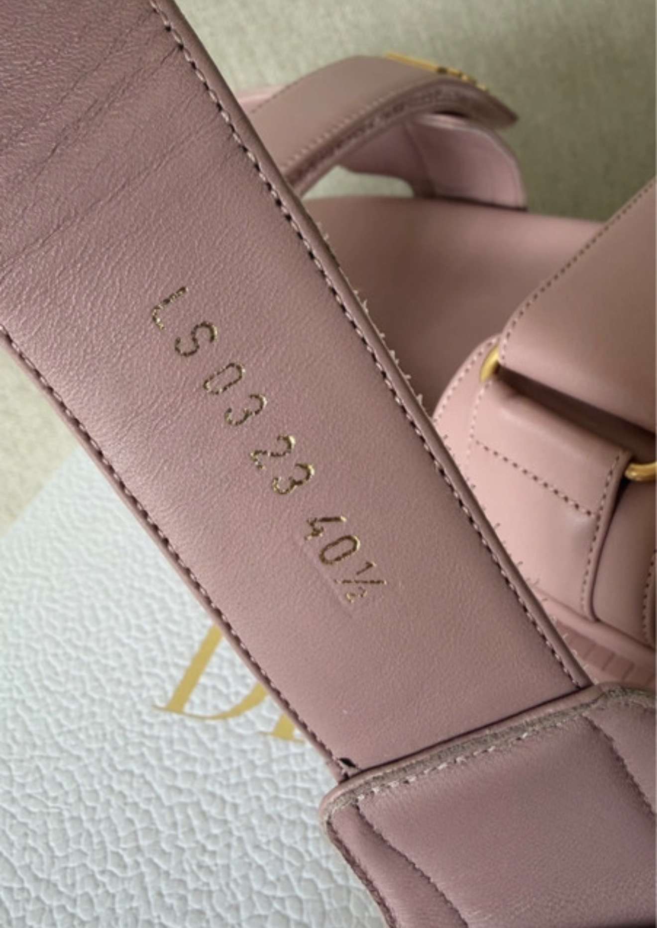 Dior sandalky