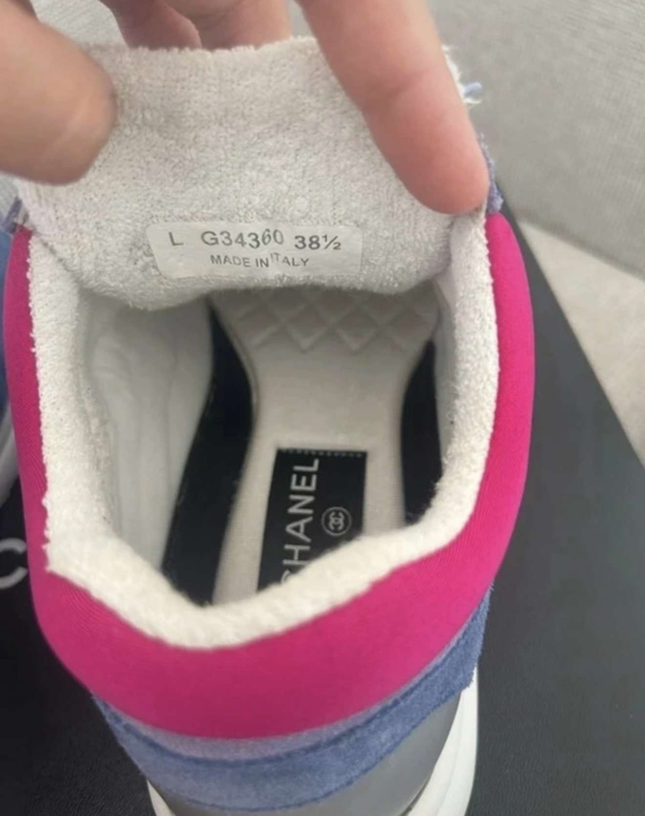 Chanel tenisky