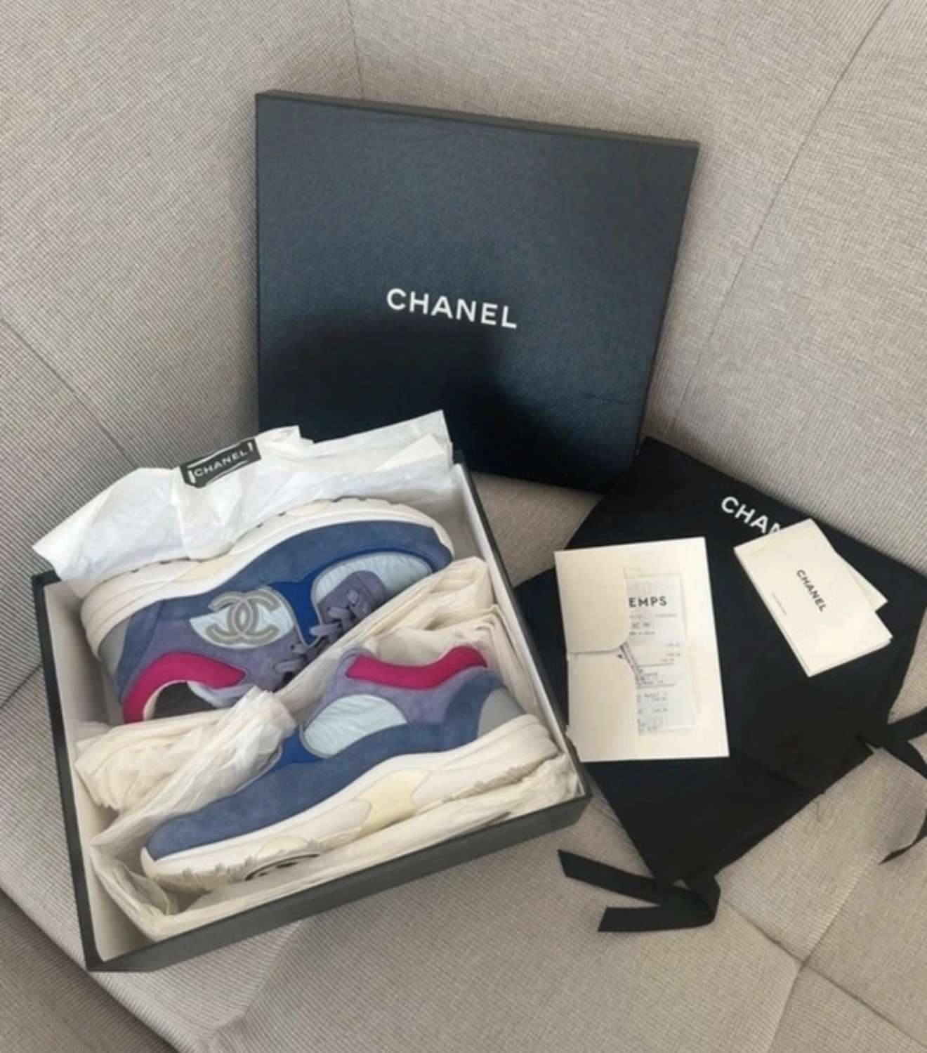 Chanel tenisky