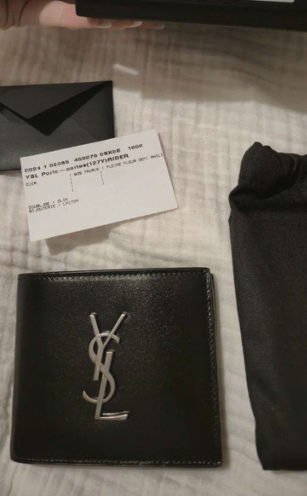 YSL pánska peňaženka