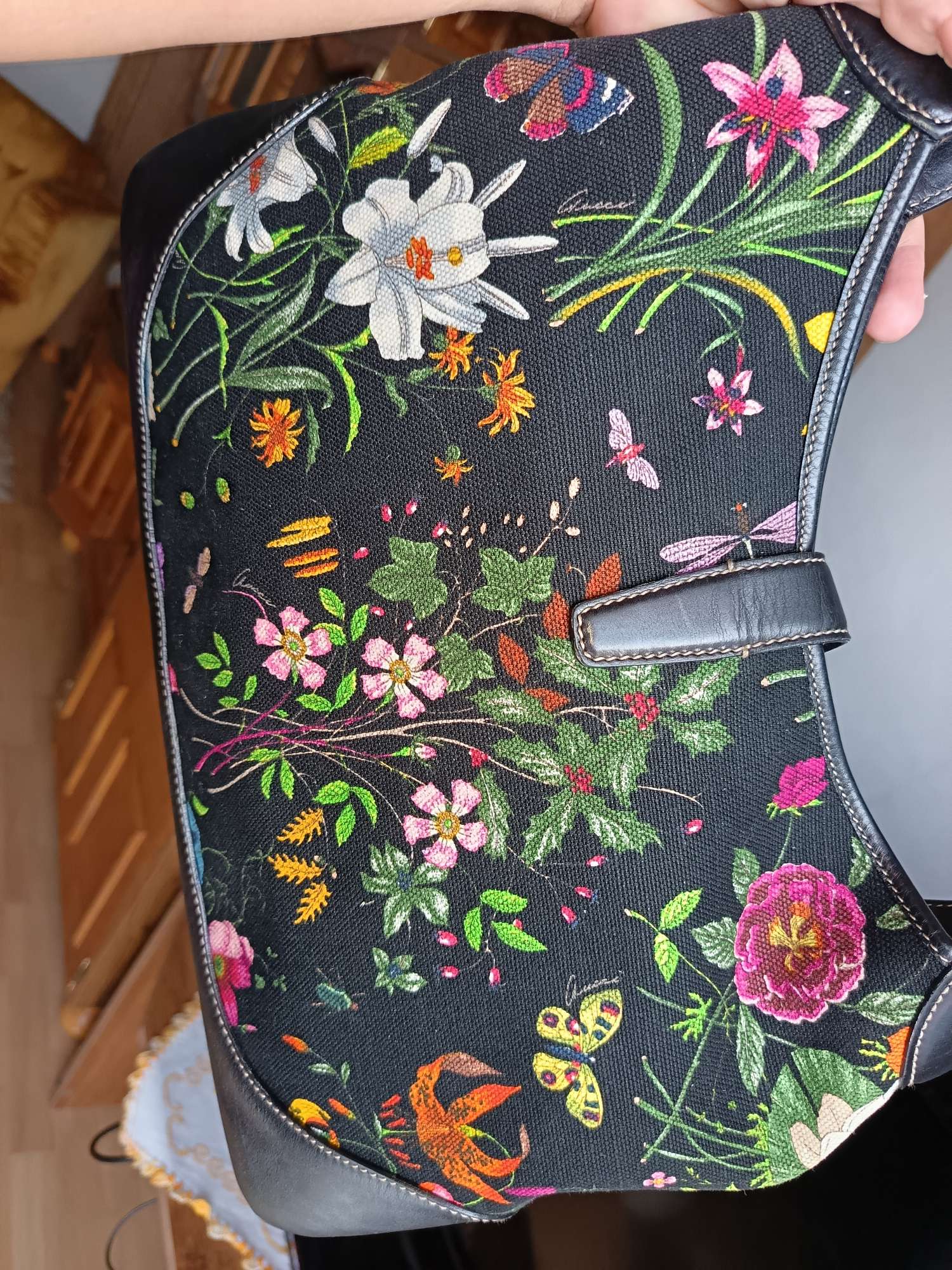 Gucci Jackie 1961 flora bag