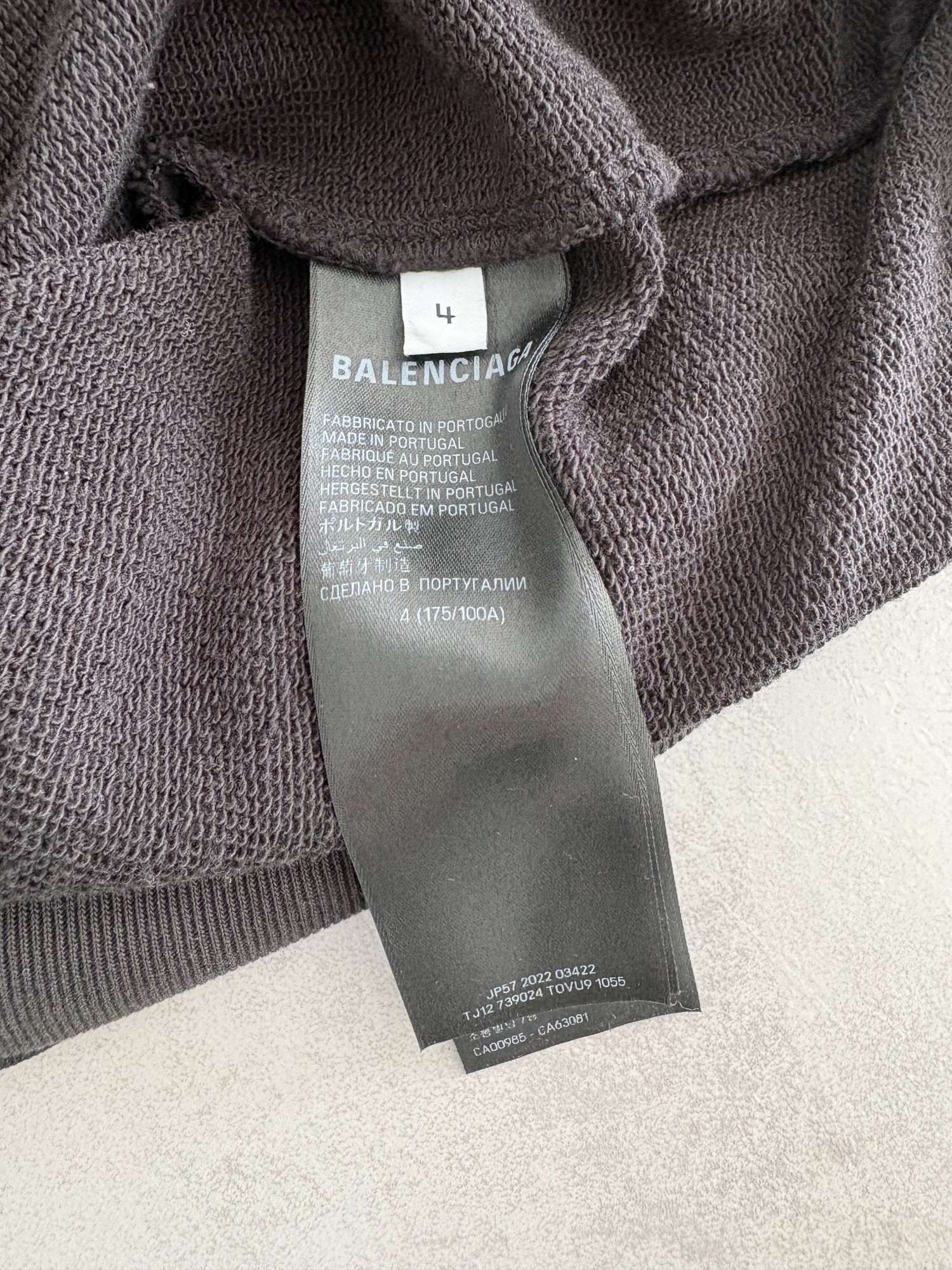 Balenciaga BB strass  oversize mikina , pc 1350€