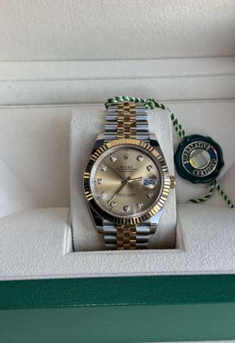 https://vipluxury.sk/Hodinky Rolex DateJust 41 Diamond ciferník Full set Zaruka 2028