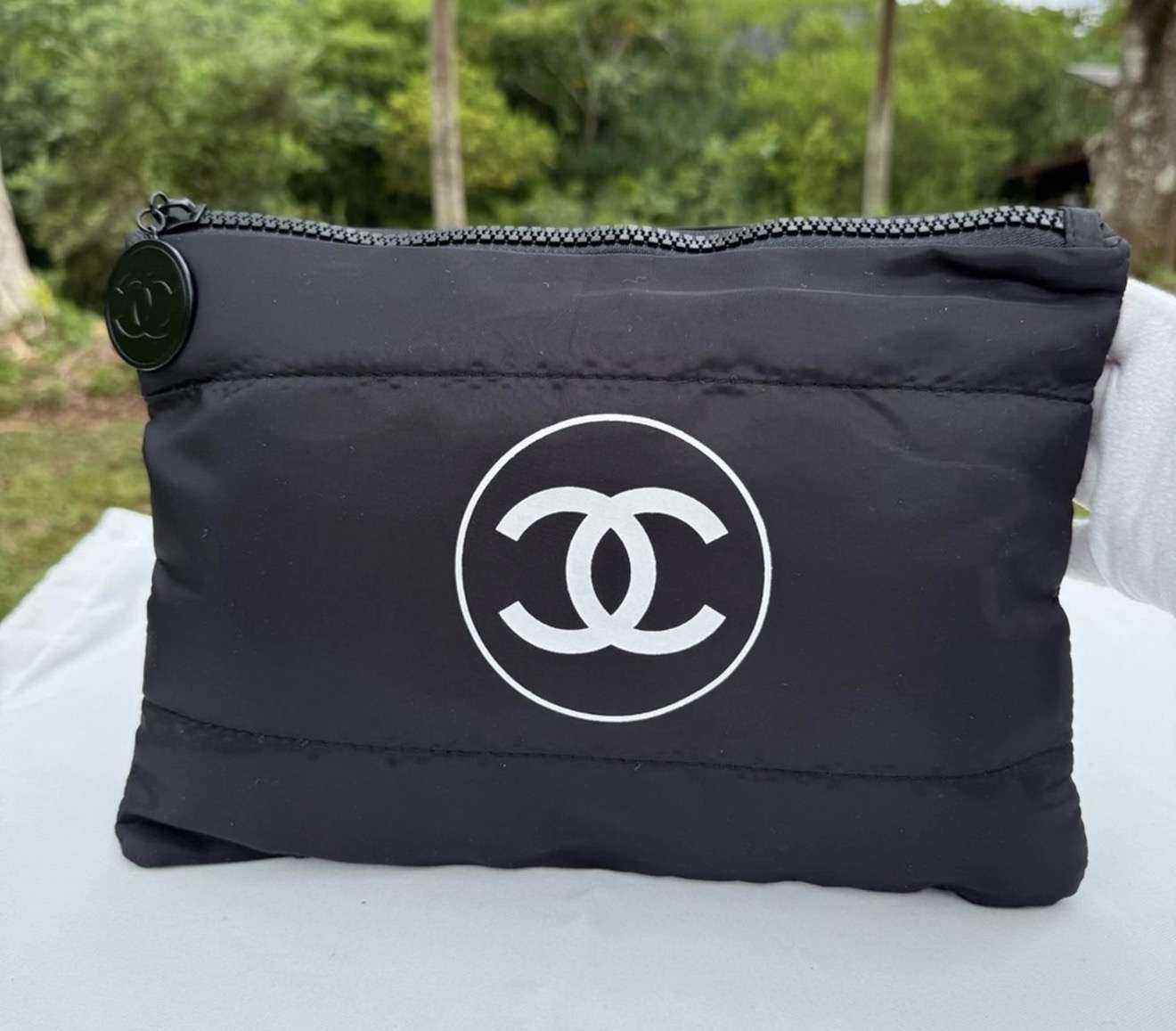 Chanel beauty clutch