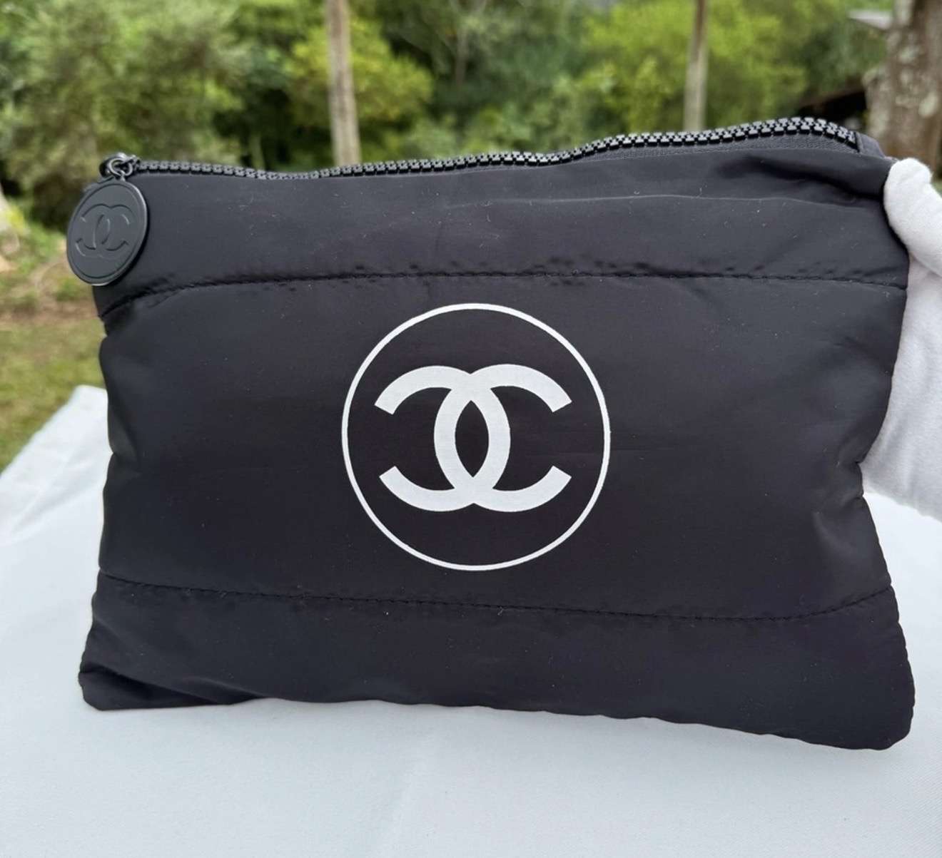 Chanel beauty clutch