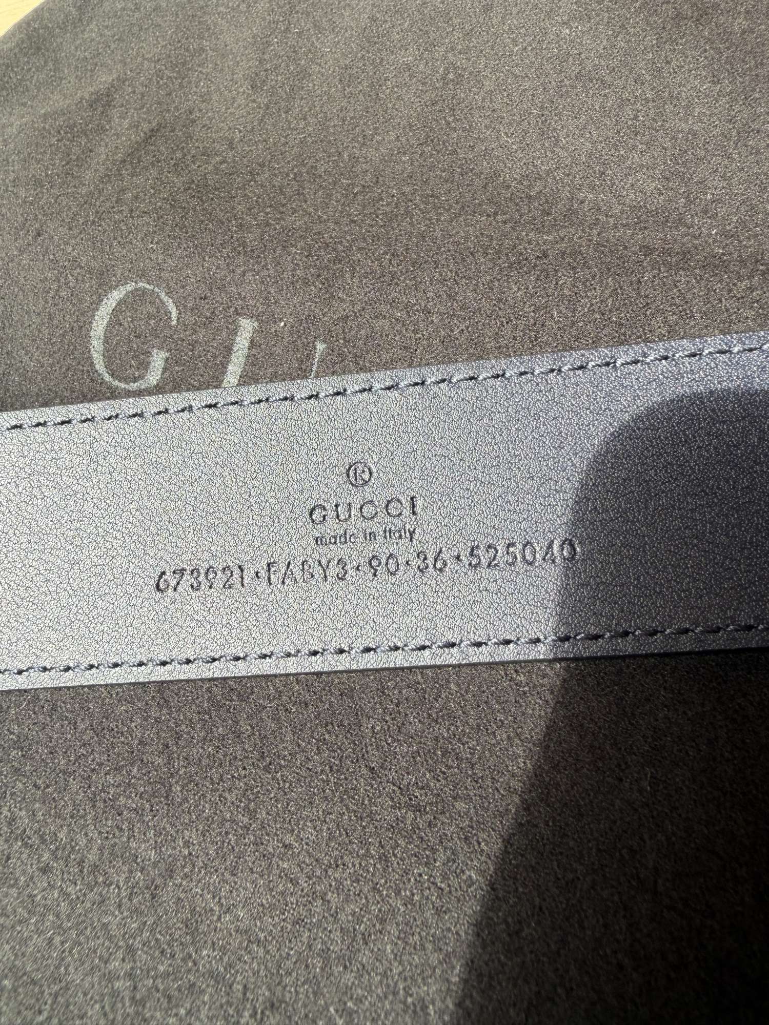 Gucci GG monogram opasok