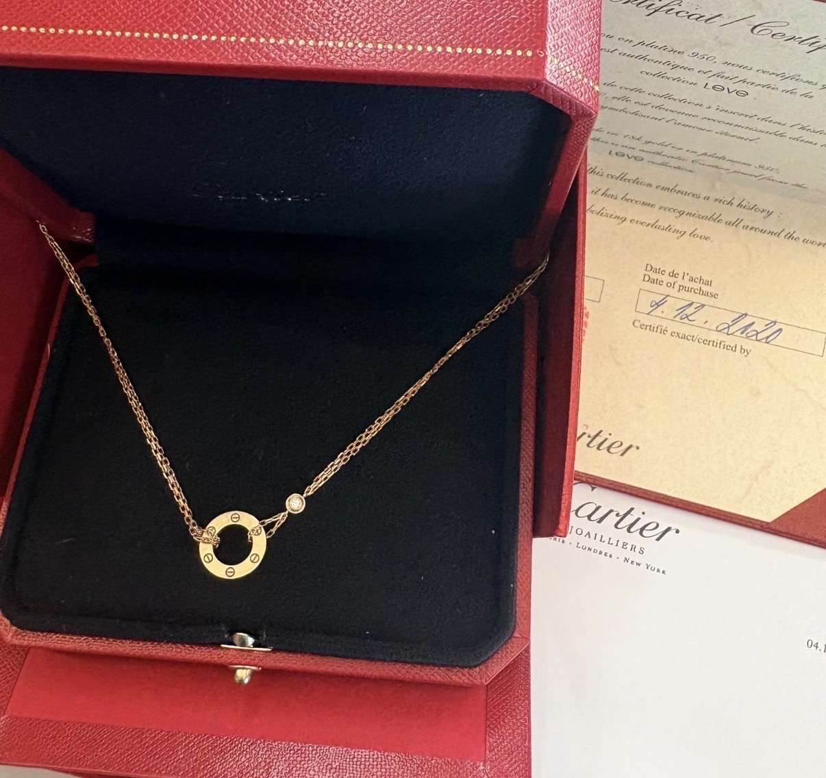 Cartier love   nahrdelnik