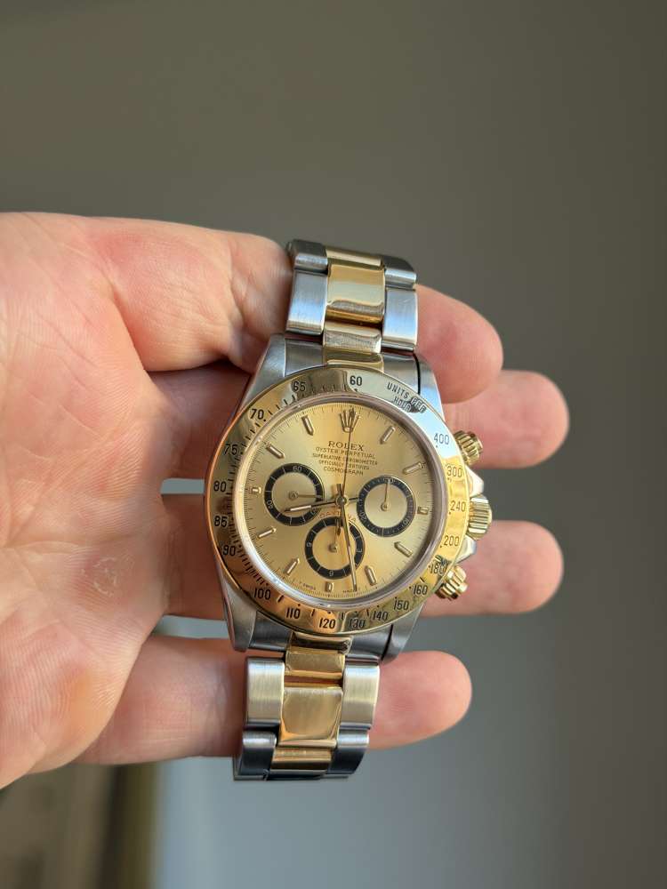 Rolex Daytona Zenith Bicolor Gold/Steel Záruka Po servise Ref.16523