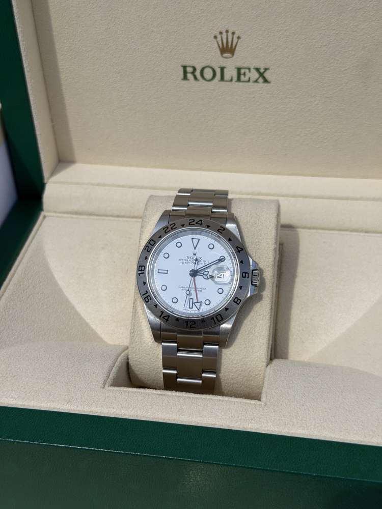 Hodinky Rolex Explorer II 40mm, Certifikát WR, Ref. 16570