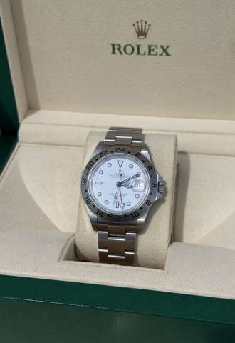 https://vipluxury.sk/Hodinky Rolex Explorer II 40mm, Certifikát WR, Ref. 16570